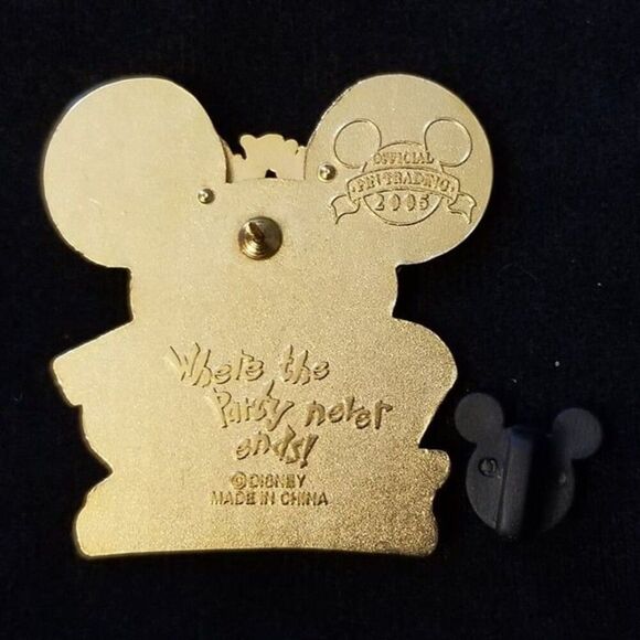 Disney Pin Chip Dale Disneyland 2005 Collection Mickey Ears Background 35427 PoP - Picture 3 of 9